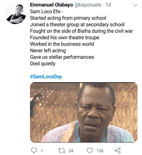 Nigerians Celebrate Nollywood Legend Sam Loco Efe 9 Years After His