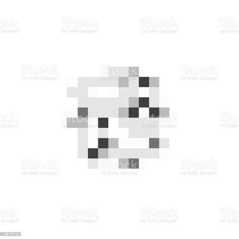 Pixel Censored Sign Black Censor Bar Concept Censorship Rectangle