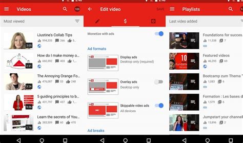 Youtube Updates Creator Studio App With More Insights User Control Options