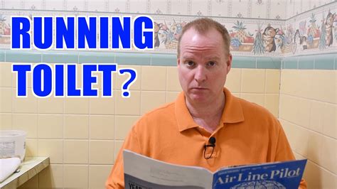 How To Fix Running Toilet Fill Valve Replacement YouTube