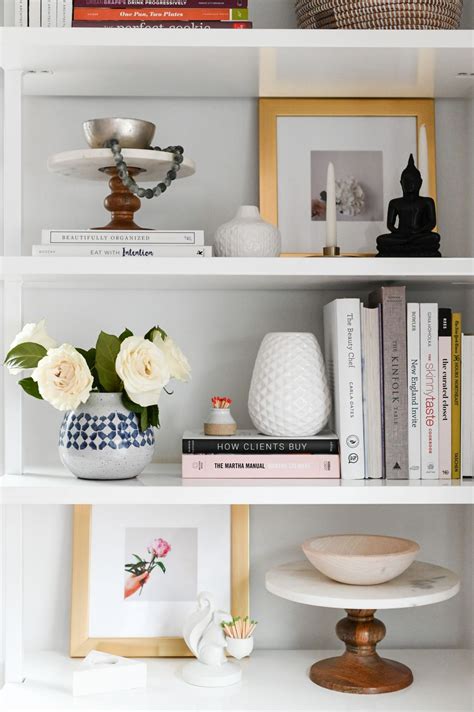 Five Shelf Styling Tips Boston Chic Party
