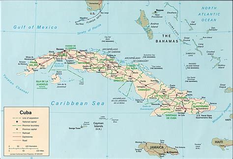 Mapa Pol Tico De Cuba Mapa Owje Com