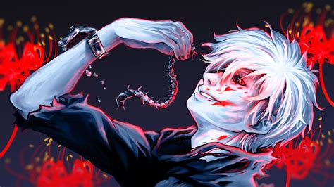 Tokyo Ghoul Full Hd Wallpaper And Background Image 1920x1080 Id 596590