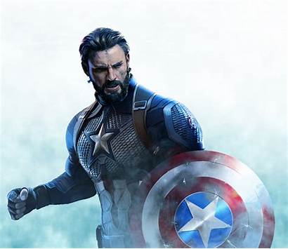 Captain America Beard Wallpapers Artwork Superheroes 4k