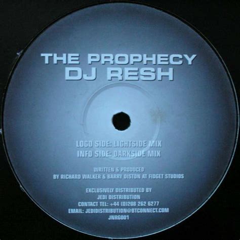 Dj Resh The Prophecy 2004 Vinyl Discogs