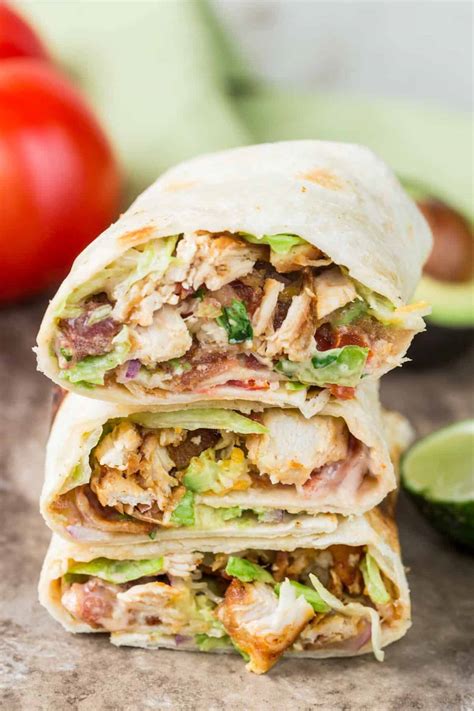 Chicken Wraps Recipe Video Valentinas Corner