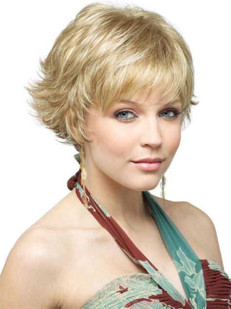 Sometimes people hide behind their long locks, but short hair forces you to stand out and completely own your confidence. Rene of Paris Tyler - Short Wig with Flipped Ends | Wigs ...