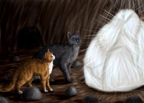 Cinderpelt And Leafpaw By Alisa222 On Deviantart Warrior Cats Books