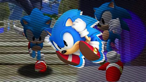 Classic Sonic In Sonic Adventure Dx Youtube