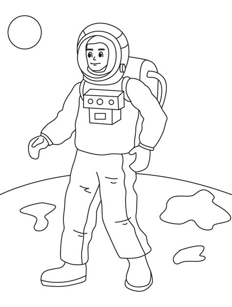 These astronauts coloring sheets are a fun way to introduce your kids to the world of space and the universe. Free Printable Astronaut Coloring Pages For Kids