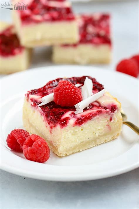 I used my vanilla cake as a starting point. Rich and creamy White Chocolate Raspberry Cheesecake Bars, made with a white ch… | Raspberry ...