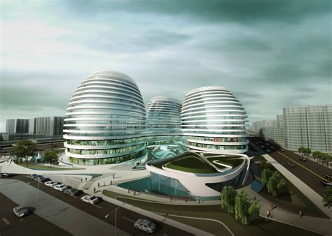 Em Construção Galaxy Soho Zaha Hadid Architects Archdaily Brasil