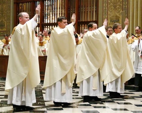 Across The Aisles Priesthood Ordination At The Cathedral Catholic Philly