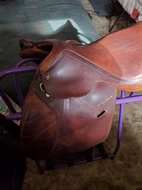 M Toulouse Saddle 17 Used Jump Saddle Ebay