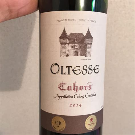 Oltesse Cahorsオルテス カオール Vinica 無料のワインアプリ