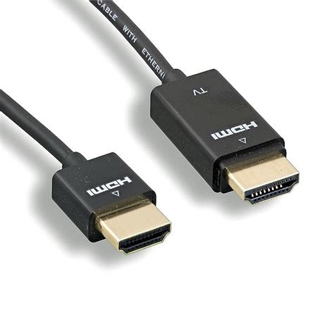 RedMere Ultra-Slim Active HDMI cable, 4K@30Hz, Black, 15ft