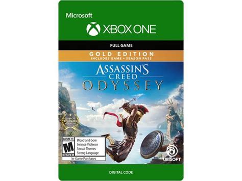 Assassin S Creed Odyssey Gold Edition Xbox One Digital Code Newegg Com