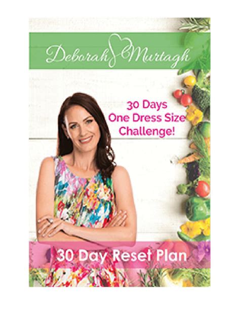 Deborah Murtagh Program 30 Days One Dress Size Challenge Ebook By 30