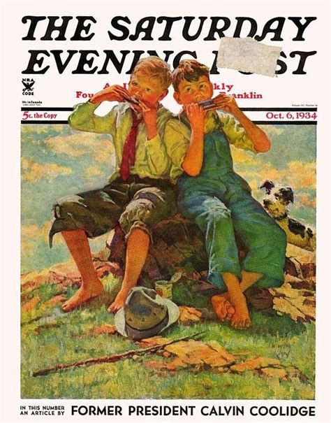 The Saturday Evening Post Oct 1934 Saturday Evening Post Covers