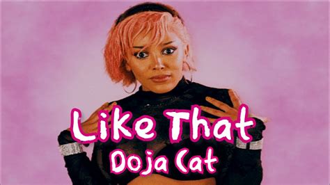 แปลเพลง Like That Doja Cat Youtube