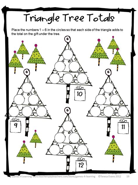 Fun Games 4 Learning Christmas Math Games