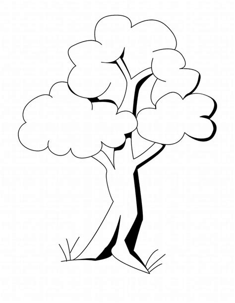 Arvore Para Colorir E Imprimir