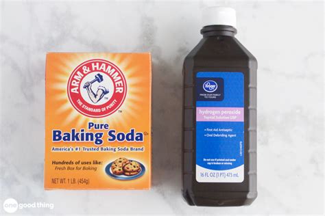 Baking Soda And Hydrogen Peroxide For Cleaning