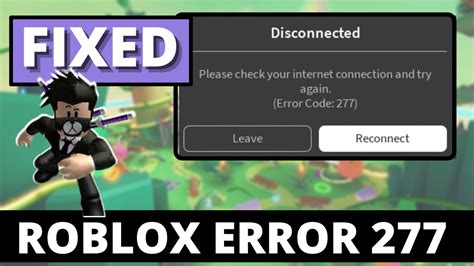 How To Fix Roblox Error Code 277 Please Check Your Internet Connection 2023 Guide Iphone