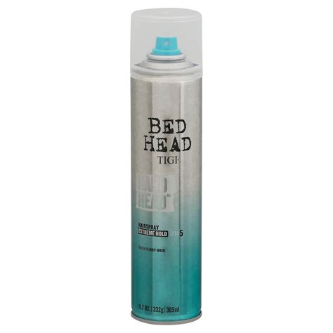 Bed Head By Tigi Hard Head Hairspray For Extra Strong Hold Shop