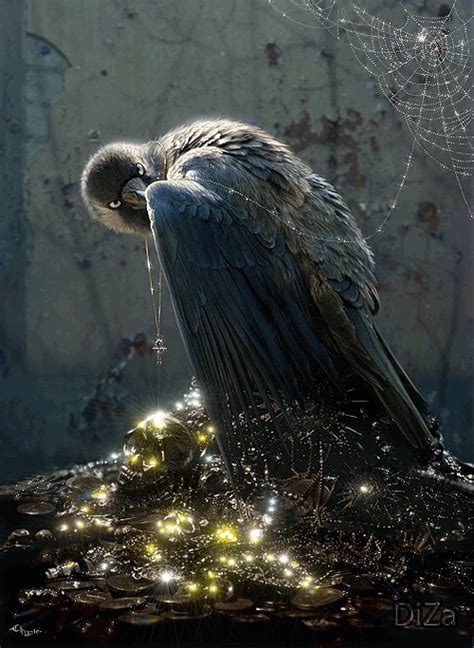 S Raven Art Crows Ravens Fairytale Art Animation Beautiful