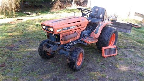 Kubota B7200 4wd Diesel Tractor For Sale In Marysville Wa Offerup