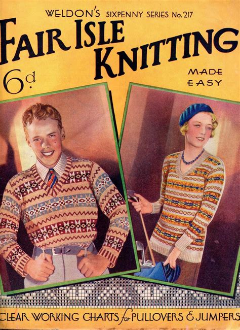knitting now and then fair isle knitting made easy