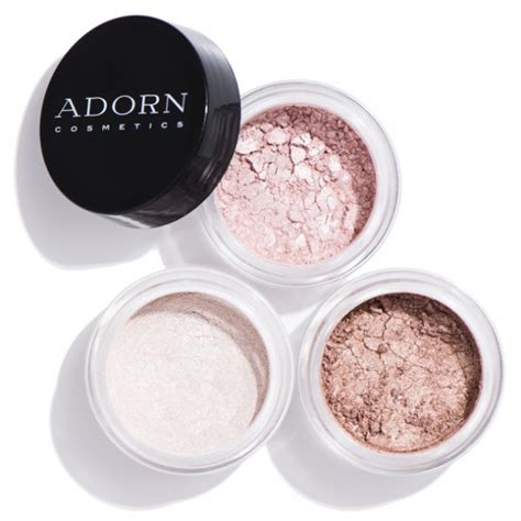 Loose Mineral Eye Shadows By Adorn Cosmetics Health Beauty Product By