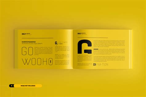 Download it and use it as many times as you need! Landscape book mockup PSD file | Premium Download