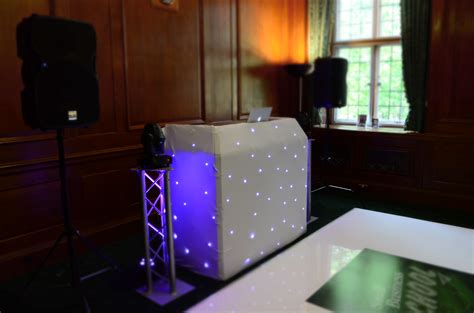 Pro Starlight Dj Booth Hertfordshire Events Weddings Dj Audio