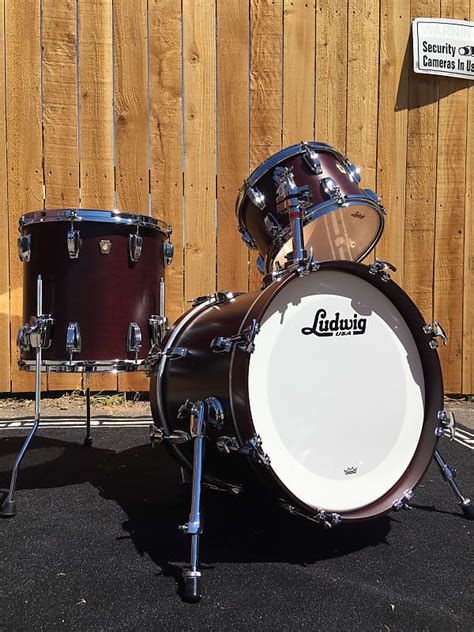 Ludwig Classic Maple Jazzette Outfit 8x12 14x14 14x18 Reverb