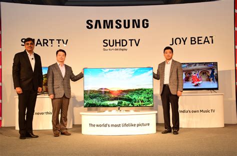 Samsung Announces 44 New Tv Models In Suhd Tv Smart Tv And Joy Beat