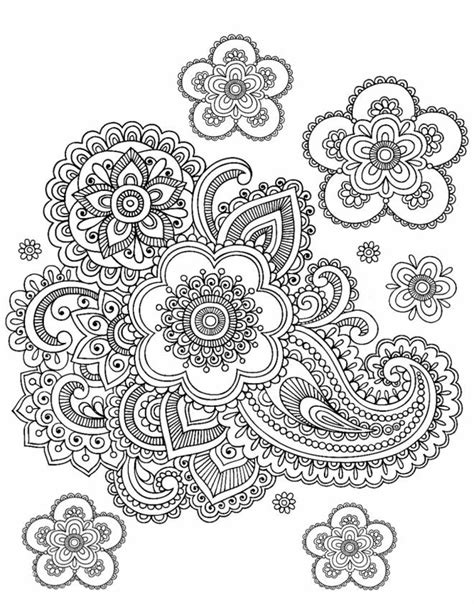 printable difficult mandalas coloring pages
