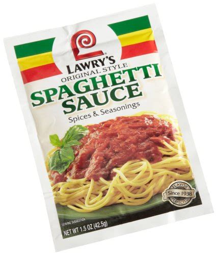 Different Herbs And Spices Lawry S Spaghetti Sauce Spice Seasonings