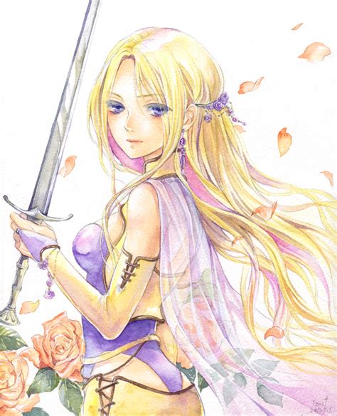 Celes Chere Final Fantasy And 1 More Drawn By Toyoda Izumi Danbooru