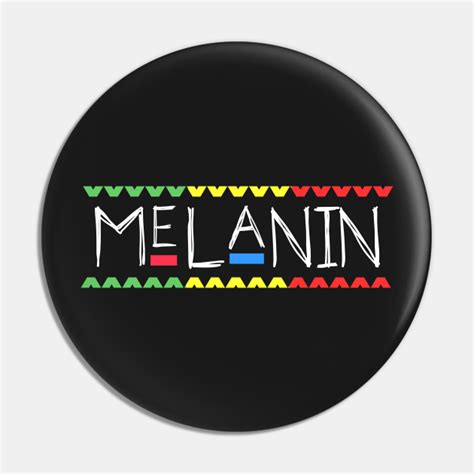 Melanin Proud African American Pride Dashiki Themes African Pin
