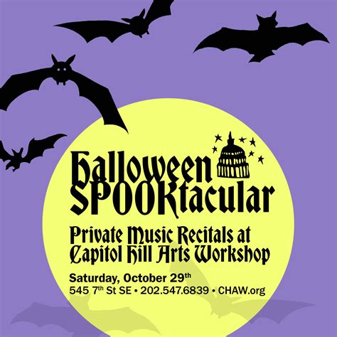 Spooktacular 2022 Capitol Hill Arts Workshop