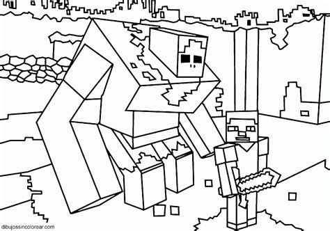 Steve De Minecraft Para Imprimir Y Pintar Coloring City
