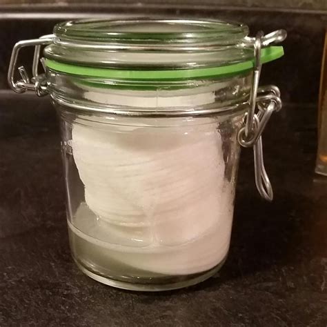 To get started, simply place your cotton pads inside. Make Your Own Make-Up Wipes | Homemade makeup remover ...
