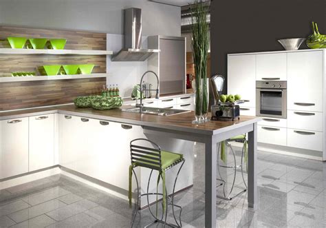 These colors give the clean, sharp look that appeals to many of today's homeowners. Modern White Gloss T-shape Kitchen Cabinets PK-007 ...