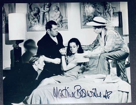 Martine Beswick Thunderball Signed Photo James Bond Photo