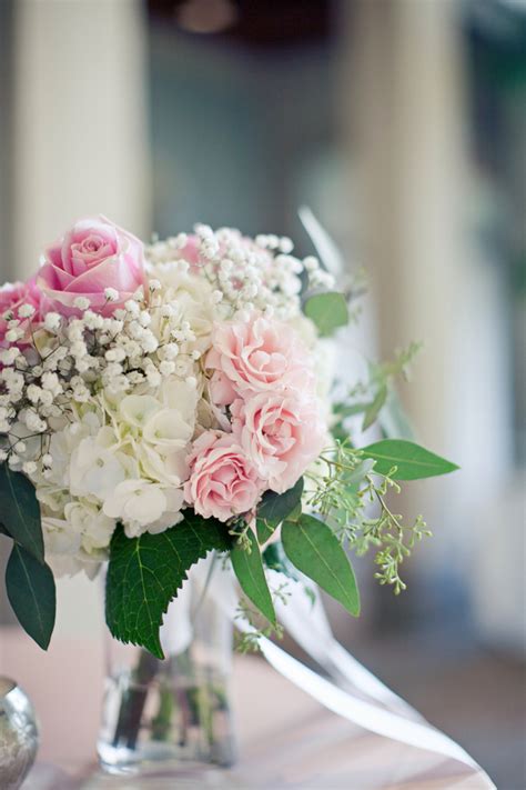 Rose Hydrangea Centerpiece Elizabeth Anne Designs The Wedding Blog
