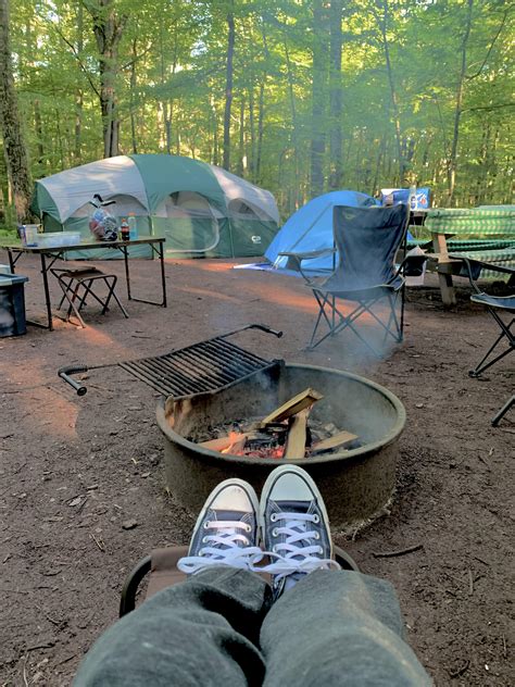 Beautiful Morning Camping Hickory Run State Park Pennsylvania Rcamping