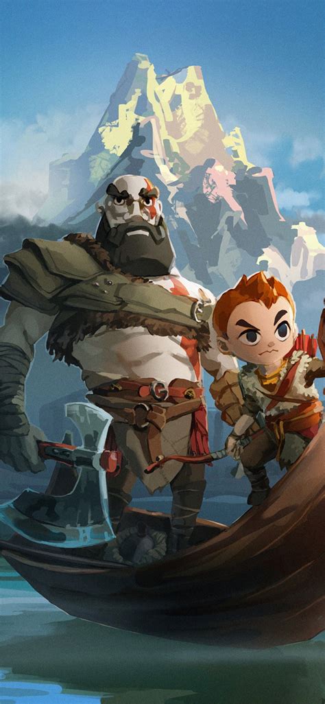 Discover this awesome collection of kratos iphone wallpapers. kratos and atreus god of war art 4k iPhone Wallpapers Free ...