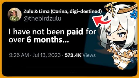 Paimon Eng Va Finally Speak Up About Not Getting Paid Youtube